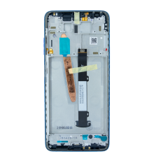 Дисплей Xiaomi Poco X3 з сенсором та рамкою blue (Original) PLS-00-00079567