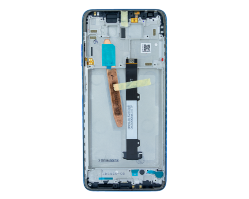 Дисплей Xiaomi Poco X3 з сенсором та рамкою blue (Original) PLS-00-00079567