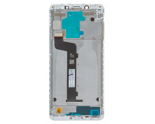 Дисплей Xiaomi Redmi Note 5 Pro з сенсором та рамкою white (Original) PLS-00-00057566