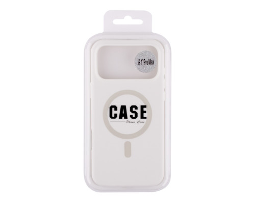 Чохол Glow Silicone Case with Magsafe для iPhone 17 Pro Max White ma37989_3666802 2020000502043