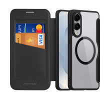 Чохол-книжка Dux Ducis Skin X Pro with MagSafe для Samsung Galaxy S25 Edge 5G (S937) Black ma38704_3867951 6971824157758