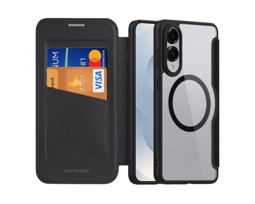 Чохол-книжка Dux Ducis Skin X Pro with MagSafe для Samsung Galaxy S25 Edge 5G (S937) Black ma38704_3867951 6971824157758