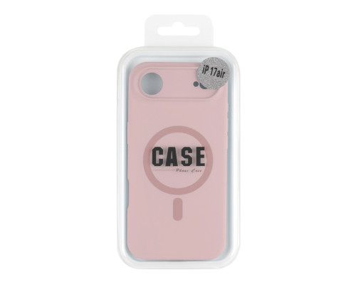 Чохол Glow Silicone Case Full Camera with Magsafe для iPhone 17 Air Pink ma37991_3666821 2020000501688
