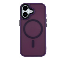 Чохол TPU+PC ShadowMat with MagSafe для iPhone 17 Dark Purple ma38953_3869060 2020000497752