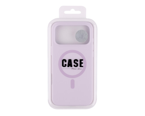 Чохол Glow Silicone Case with Magsafe для iPhone 17 Pro Light purple ma37988_3666790 2020000502128