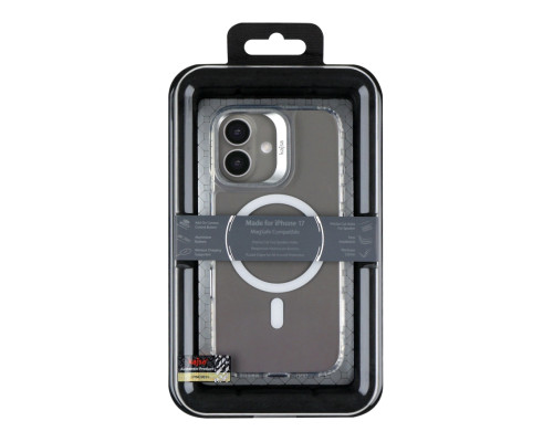 Чохол Kajsa Trans-Shield with MagSafe для iPhone 17 Silver ma129240_333634 2020000509288