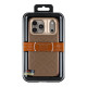 Чохол Kajsa Briquette Collection Rhombus with MagSafe для iPhone 17 Pro Max Desert Gold B-Ring ma39044_3869652 2020000509332