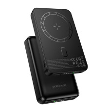 Універсальна Мобільна Батарея Power Bank Borofone BJ82 Dawn magnetic wireless 5000mAh Чорний ma38910_3868883