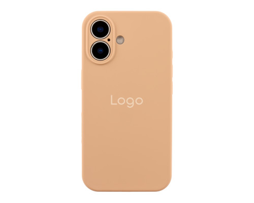 Чохол Silicone Case Full Size with Frame для iPhone 16 92.Desert Gold ma35899_3867727 2020000488798