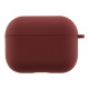 Футляр Silicone Case with microfibra для Airpods Pro 3 42.Maroon ma38721_3868026