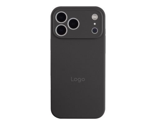 Чохол Silicone Case Full Size with Frame для iPhone 18 Pro Max 15.Dark Grey ma253983_664201 2020000517009