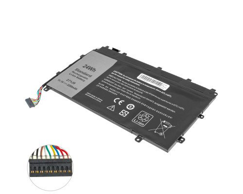 Батарея для ноутбука DELL 271J9 (Latitude 7350 Series) 11.1V 2200mAh Black NBB-101580