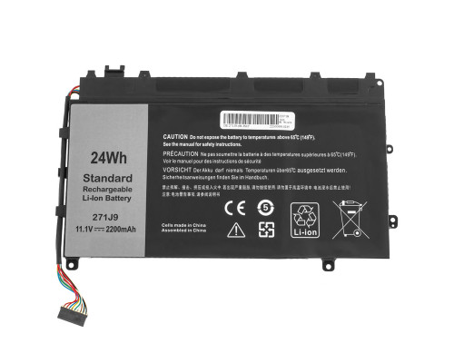 Батарея для ноутбука DELL 271J9 (Latitude 7350 Series) 11.1V 2200mAh Black NBB-101580