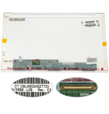 Матриця 15.6 N156B6-L0B (1366*768, 40pin, LED, NORMAL, глянец, роз'єм ліворуч знизу) для ноутбука (renew) NBB-104185