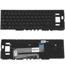 Клавіатура для ноутбука ASUS (GX551 series) rus, black, без фрейму, підсвічування клавіш