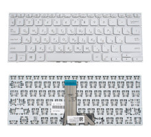 Клавіатура для ноутбука ASUS (X412 series) rus, silver, без кадру NBB-117173