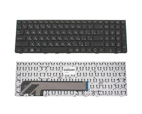 Клавіатура для ноутбука HP (ProBook: 4530s, 4535s, 4730s) rus, black frame, black NBB-123268