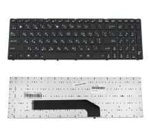 Клавіатура для ноутбука ASUS (K50, K51, K60, K61, K70, F52, P50, X5), ukr, black NBB-128190