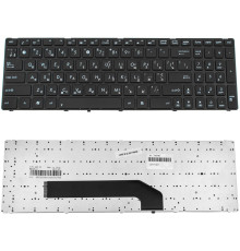 Клавіатура для ноутбука ASUS (K50, K51, K60, K61, K70, F52, P50, X5), ukr, black NBB-128190