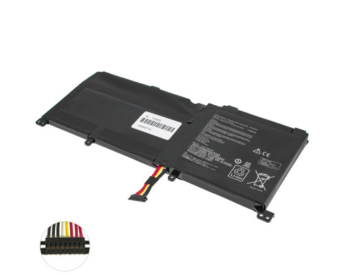 Батарея для ноутбука ASUS C41N1524 (ROG G501VW, UX501JW, UX501VW) 15.2V 3950mAh 60Wh Black NBB-128320