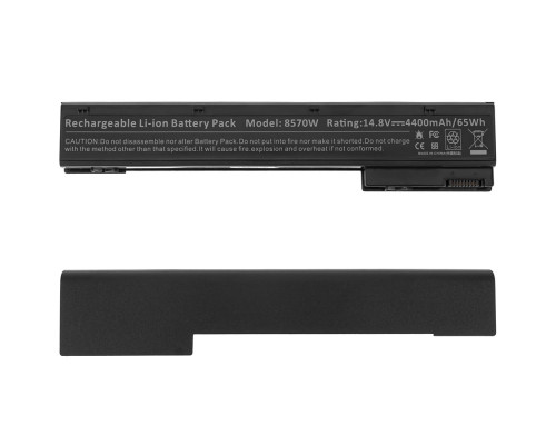 Батарея для ноутбука HP VH08 (EliteBook 8560W, 8570W, 8760W, 8770W) 14.8V 4400mAh 65Wh Black NBB-128622