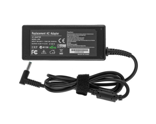 Блок живлення для ноутбука HP 19.5V, 2.31A, 45W, 4.5*3.0-PIN, (Replacement AC Adapter) black (без кабелю!) NBB-128959