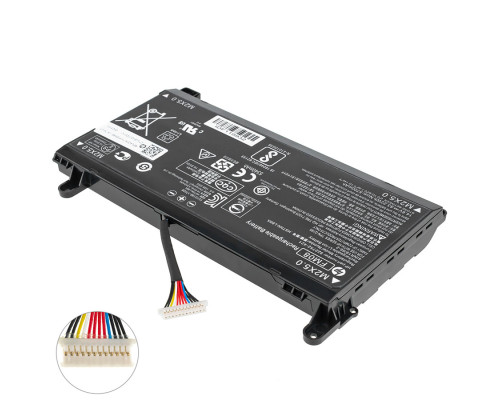 Оригінальна батарея для ноутбука HP FM08 12pin (Omen 17-AN000 series) 14.6V 5700mAh 83.22Wh black NBB-133818