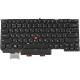 Клавіатура для ноутбука LENOVO (ThinkPad: X1 Carbon 6th Gen) rus, black, без фрейма, підсвічування клавіш (ОРИГІНАЛ) NBB-137258