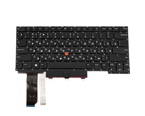 Клавіатура для ноутбука Lenovo (ThinkPad: E14 Gen 3) rus, black, без фрейму NBB-137286