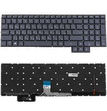 Клавіатура для ноутбука ASUS (W730 series) rus, black, без кадру (оригінал)