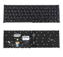 Клавіатура для ноутбука HP (EliteBook: 865 G9) rus, black, підсвічування клавіш, без кадру NBB-139827