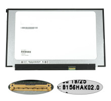 Матриця 15.6" B156HAK02.0 H/W: 6A touch (1920*1080, 40pin(eDP, IPS), LED, SLIM(без планок та вушок), глянець, роз'єм праворуч внизу) для ноутбука