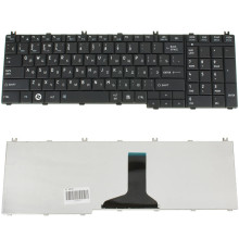 Клавіатура для ноутбука TOSHIBA (C650, C655, L650, L655, C660, L670, L675) rus, black NBB-28737