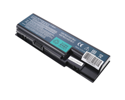 Батарея для ноутбука ACER AS07B42 (Aspire: 5230, 5720, 5920, 7520, TravelMate: 7230, 7530, 7730) 14.4V 4400mAh, Black