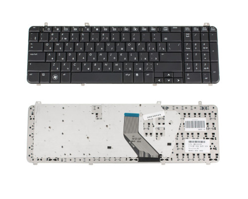 Клавіатура для ноутбука HP (Pavilion: dv6-1000, dv6-2000, dv6t-1000, dv6t-2300, dv6z-1000 ) rus, black NBB-32060