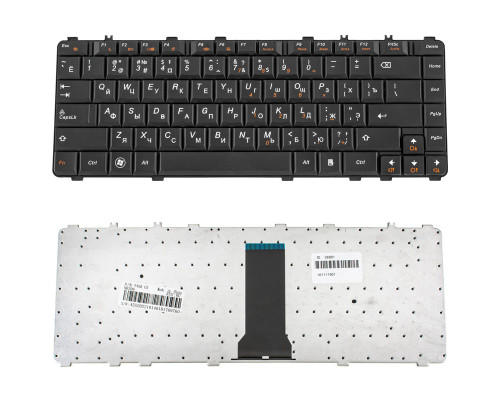 Клавіатура для ноутбука LENOVO (IdeaPad: B460, V460, Y450, Y460, Y550, Y560) rus, black NBB-36901