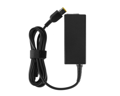 Оригінальний блок живлення для ноутбука LENOVO 20V, 2.25A, 45W, USB+pin (Square 5 Pin DC Plug), black (ADLX45NLC2A) (без кабеля!) NBB-41149