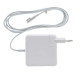 Блок живлення для ноутбука APPLE MagSafe 16.5V, 3.65A, 60W, white, квадратний, з євро-адаптером (A1184, A1330, A1344, A1278), L-подібний роз'єм MagSafe NBB-43028