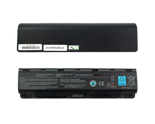 Батарея для ноутбука Toshiba PA5024 (Satellite C800, C805, M800, L800, L805, M805, L830, L835, M840, L840, L845, C850, C855, S855, P855, C870, L875, S875 series) 10.8V 4400mAh Black NBB-45331