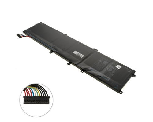 Оригінальна батарея для ноутбука DELL 4GVGH (XPS 15 9550 (ВЕРСІЯ 1)) 11.4V 7260mAh 84Wh Black NBB-56836