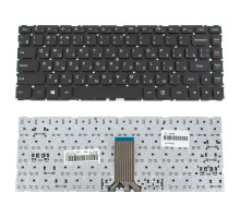 Клавіатура для ноутбука LENOVO (IdeaPad 100S-14IBR series) rus, black, без фрейма NBB-62360