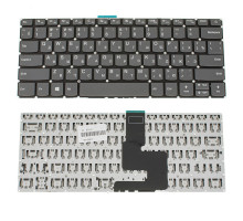 Клавіатура для ноутбука LENOVO (IdeaPad 320-14 series) rus, onyx black, без фрейма NBB-67116
