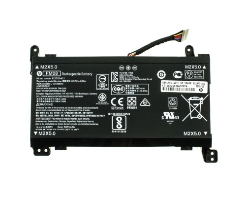 Оригінальна батарея для ноутбука HP FM08 16pin (Omen 17-AN000 series) 14.4V 5973mAh 86Wh NBB-78601
