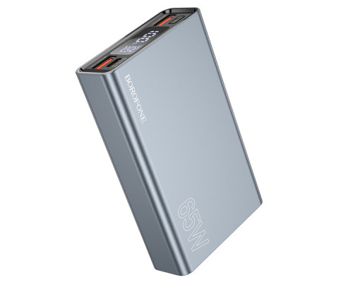 Універсальна Мобільна Батарея Power Bank Borofone BJ40 Happy way 65W 15000 mAh Колір Ciрий 6941991107665