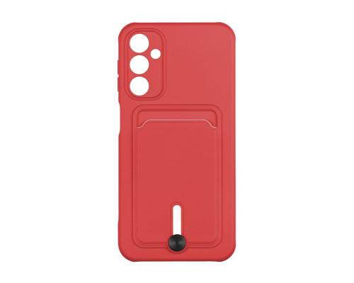 Чохол TPU Colorfull Pocket Card для Samsung Galaxy A24 4G Колір 14.Red 2020000358237