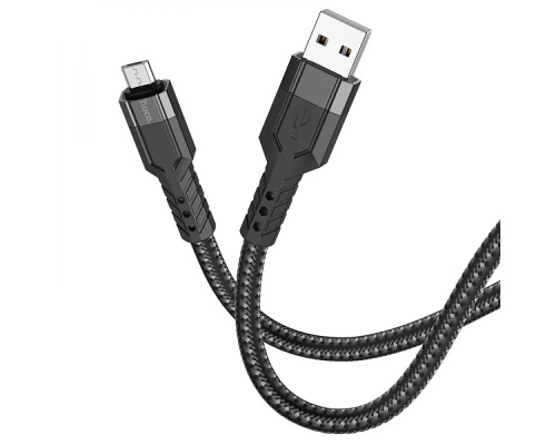 Кабель USB Hoco U110 Micro 1.2m Колір Синій