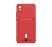 Чохол TPU Colorfull Pocket Card для Xiaomi Redmi 9A Колір 14.Red 2020000357834