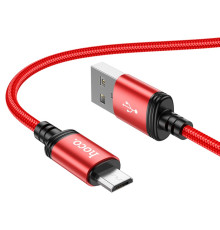 Кабель USB Hoco X89 Wind Micro 2.4A Колір Червоний 6931474784353