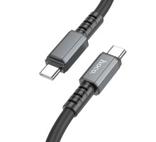 Кабель USB Hoco X85 60W Type-C to Type-C Колір Чорний 6931474777522