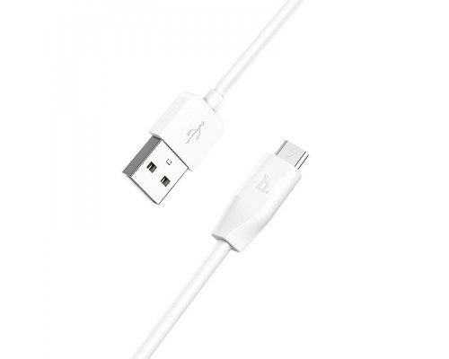 Кабель Hoco X1 Micro USB (2m) white